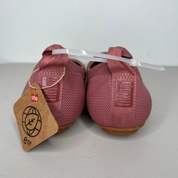 Fit Flop Allegro Knit Pink Ballet Flats Size 5 - Picture 7 of 10